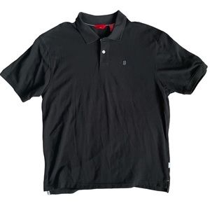 Izod Men’s Black Short sleeve Polo